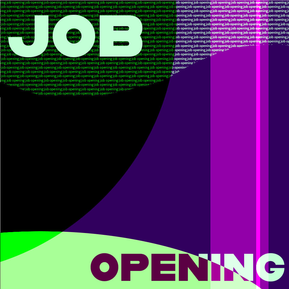 Promo image for job opportunity at CalArts