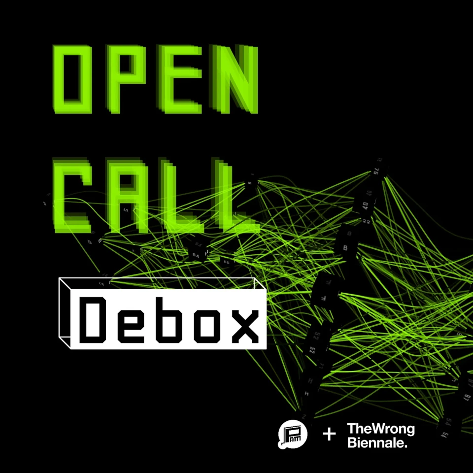 Promo image of Wrong Biennale pavilion: Debox.